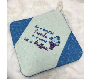 ADVENTSKALENDER 14. Dezember - Stickserie Cupcakes Girl